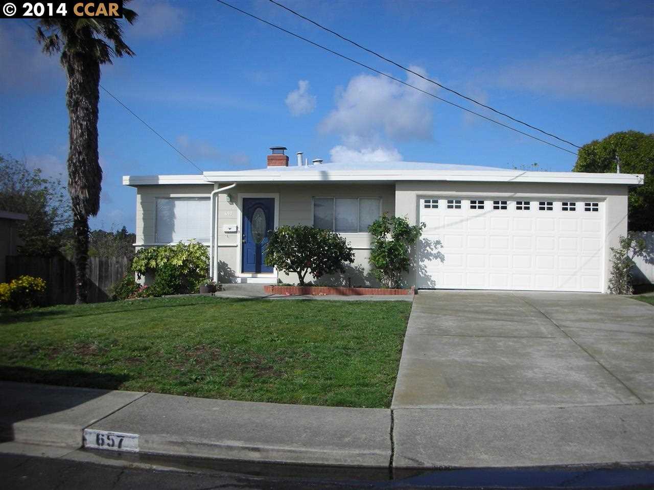 Property Photo:  657 Donna Mae Ct  CA 94803-1611 