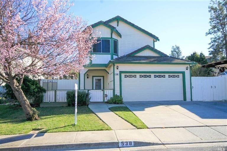 Property Photo:  538 Robin Drive  CA 95687 