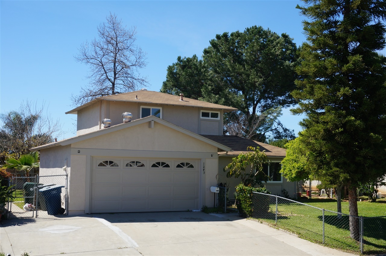 Property Photo:  1249 Hoover  CA 92027 