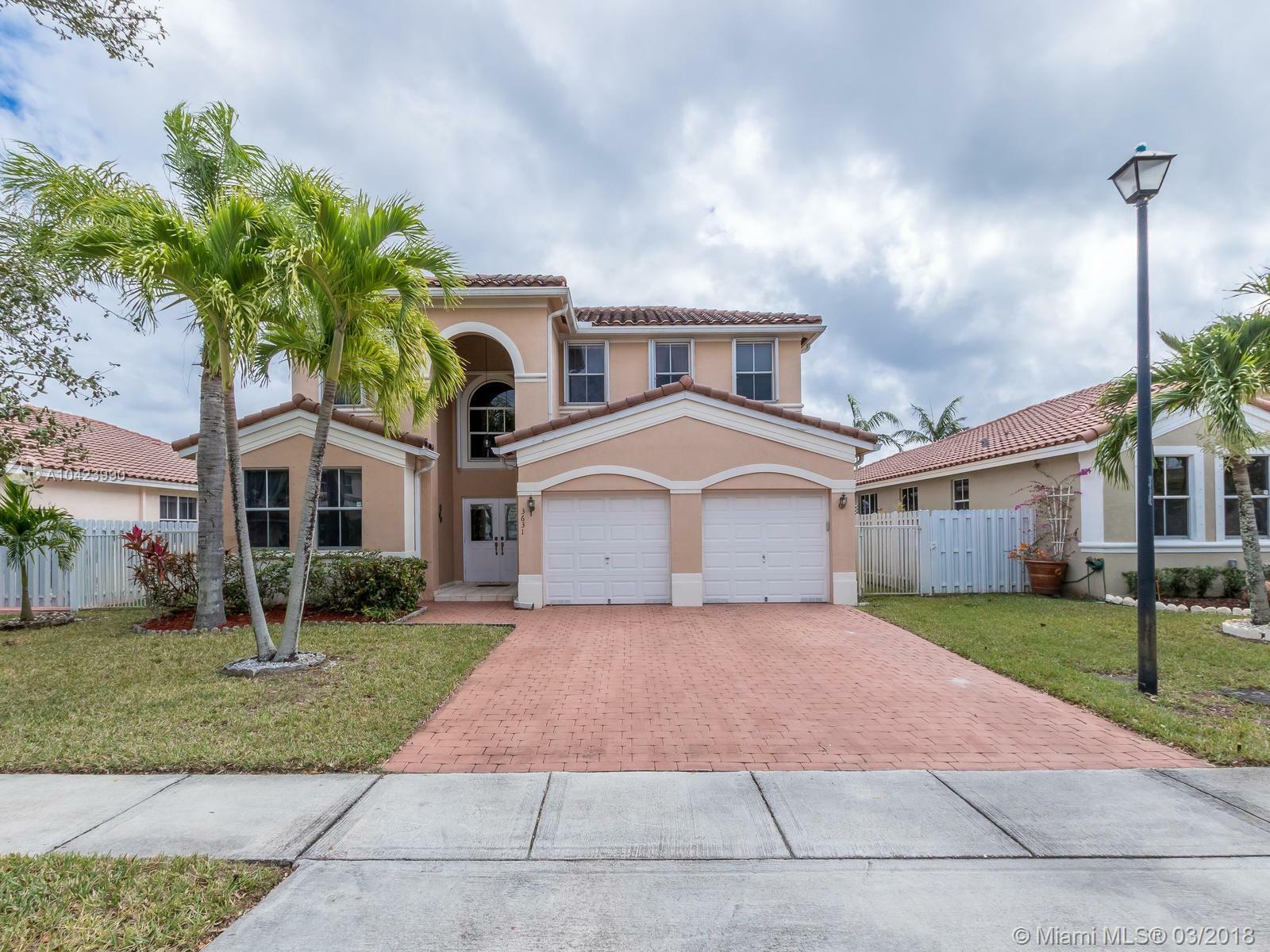 Property Photo:  3631 SW 166th Ave  FL 33027 