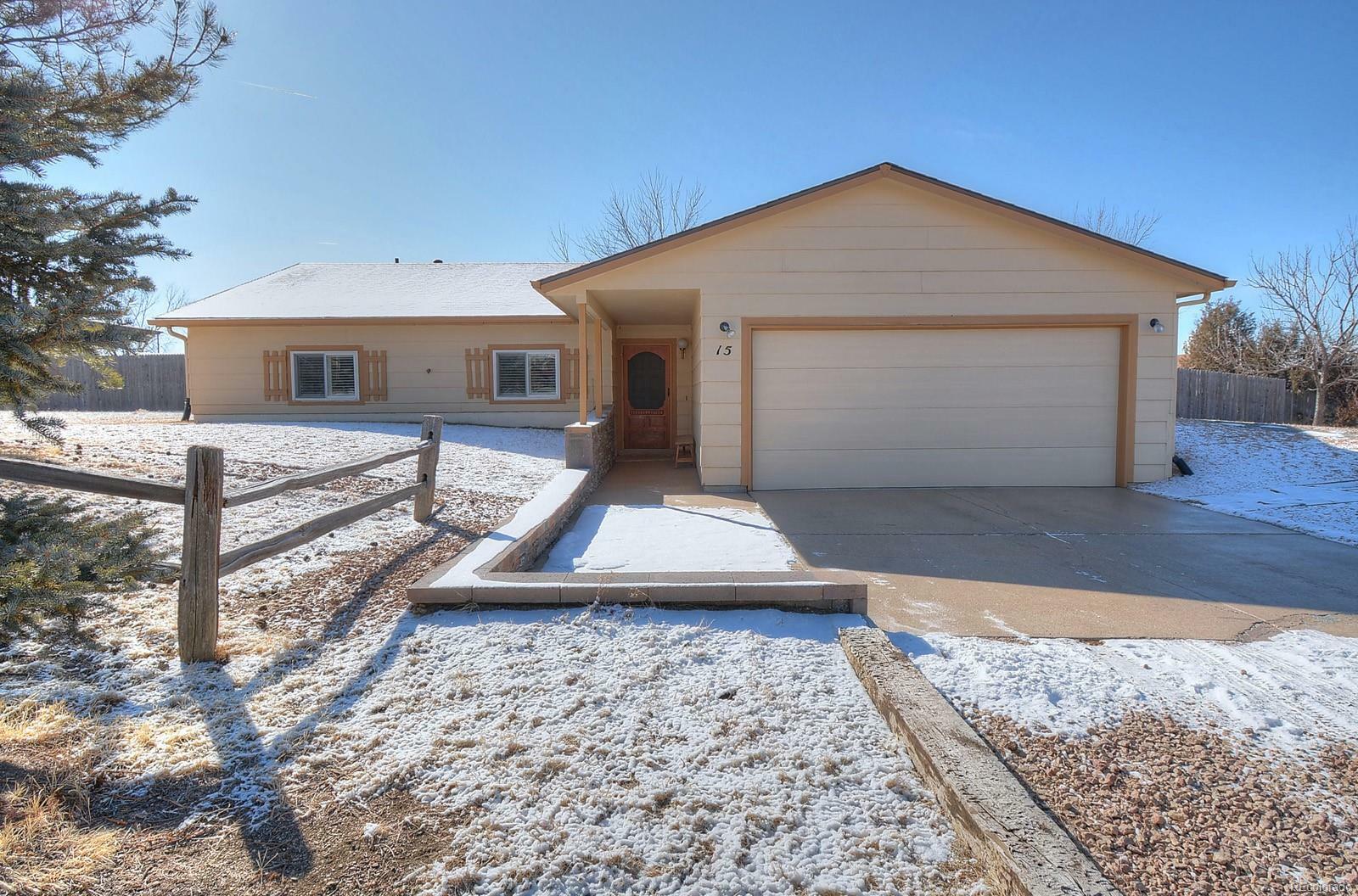 Property Photo:  15 Lazy W Road  CO 80817 