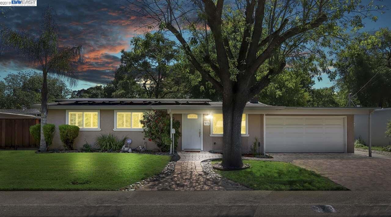 Property Photo: 973 Santa Cruz Dr CA 94523