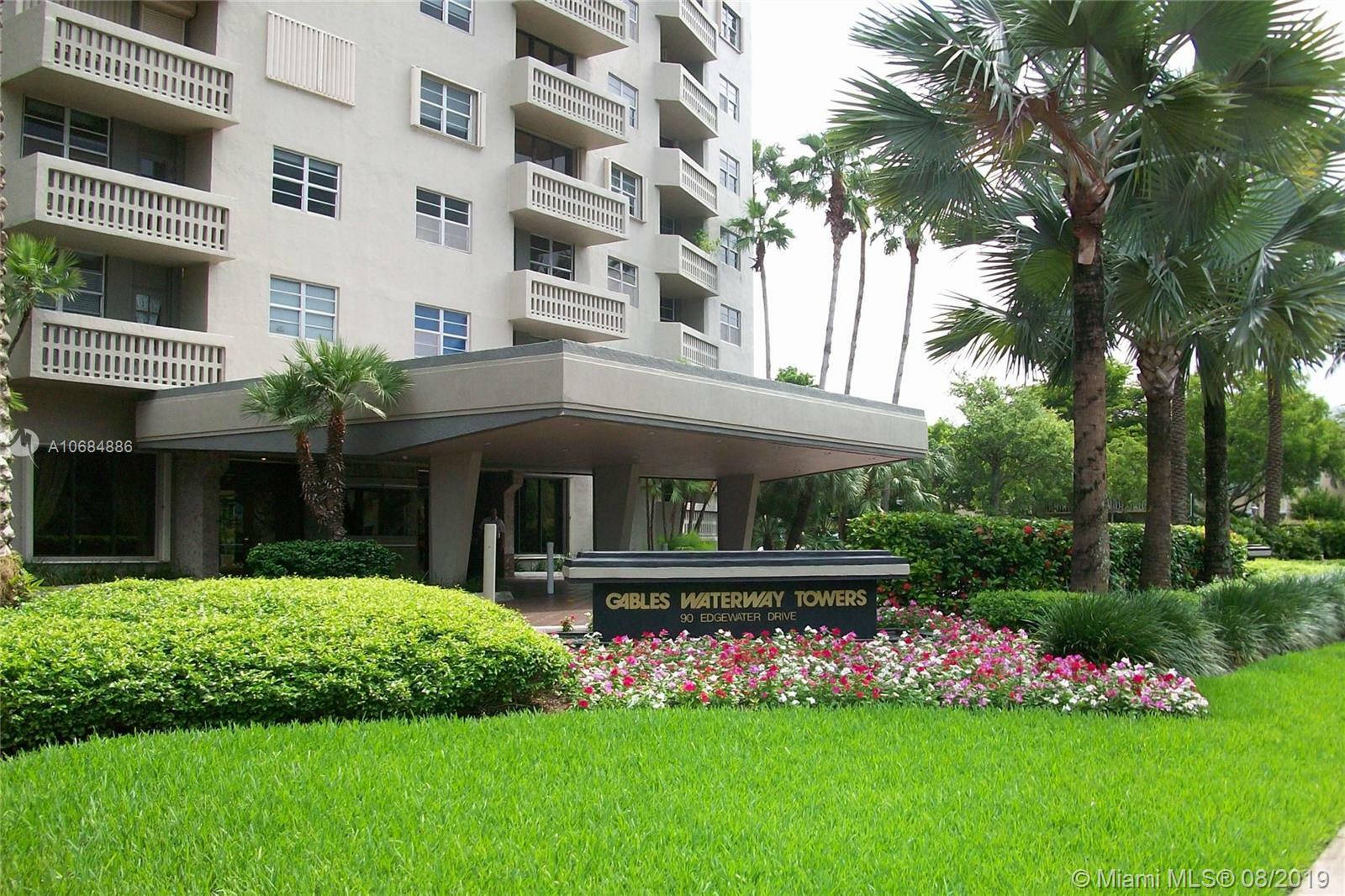 Property Photo:  90 Edgewater Dr 1019  FL 33133 