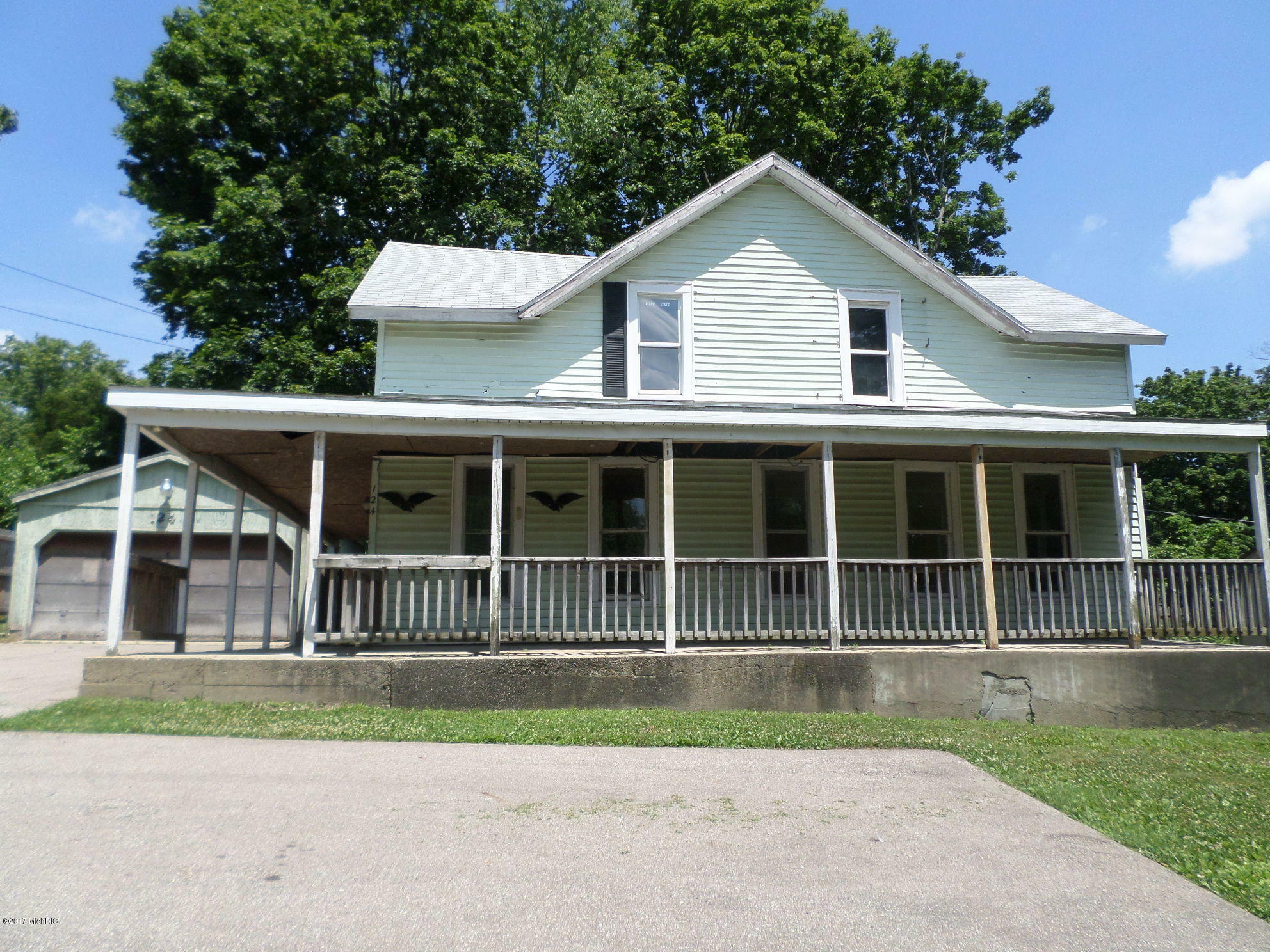 Property Photo:  124 W Chicago Road  MI 49107 