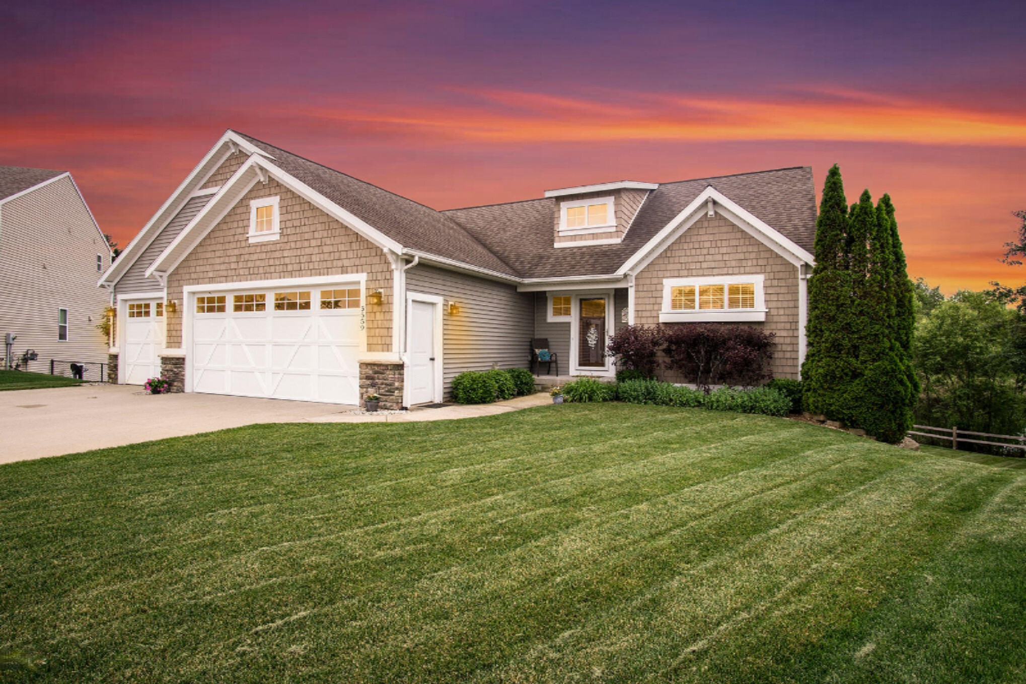 Property Photo: 5559 Helmsley Court MI 49444