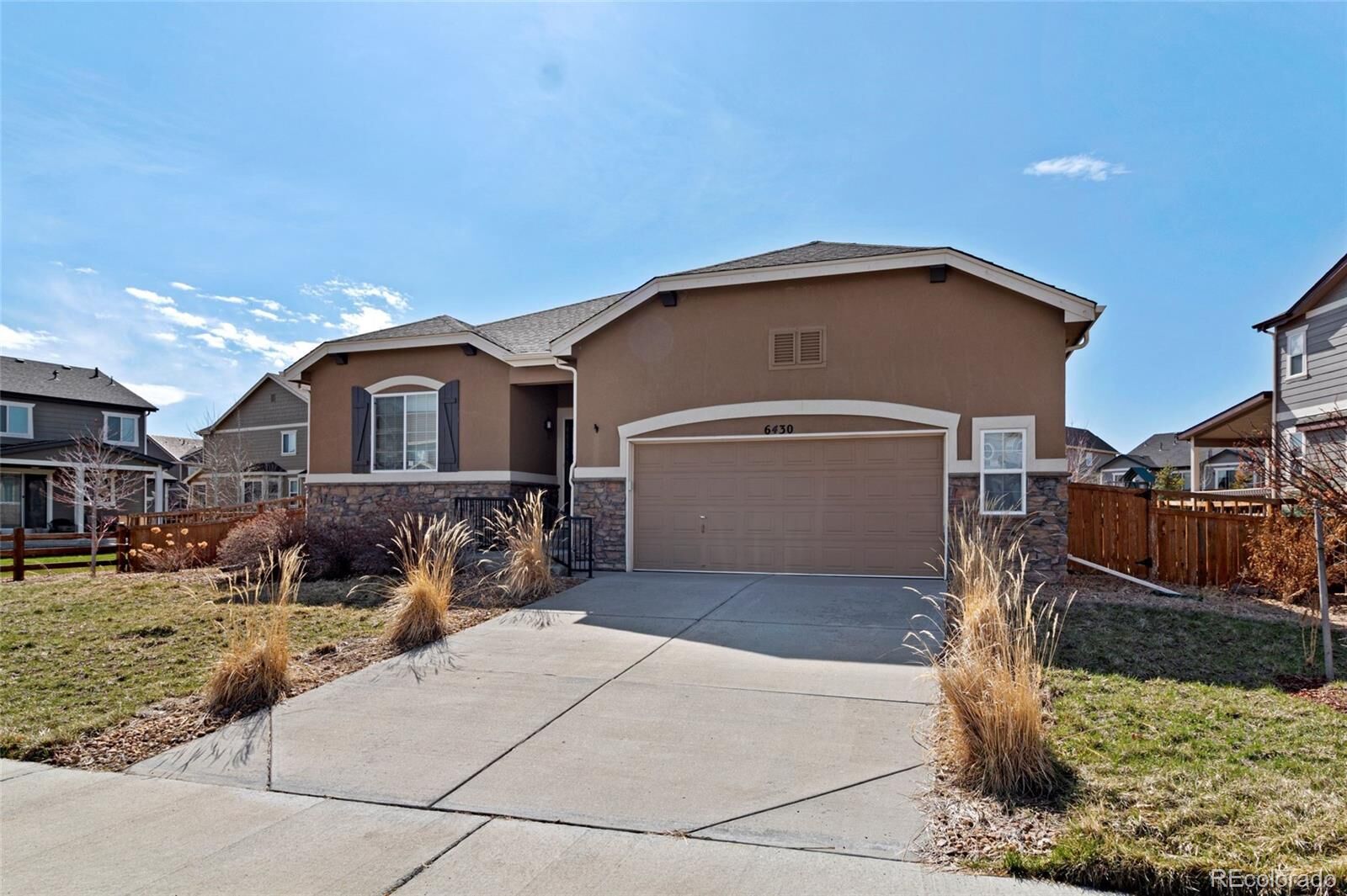 Property Photo: 6430 Sabino Way CO 80108