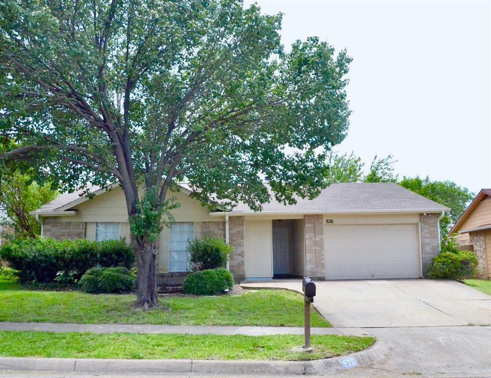 Property Photo:  826 W Embercrest Drive  TX 76017 