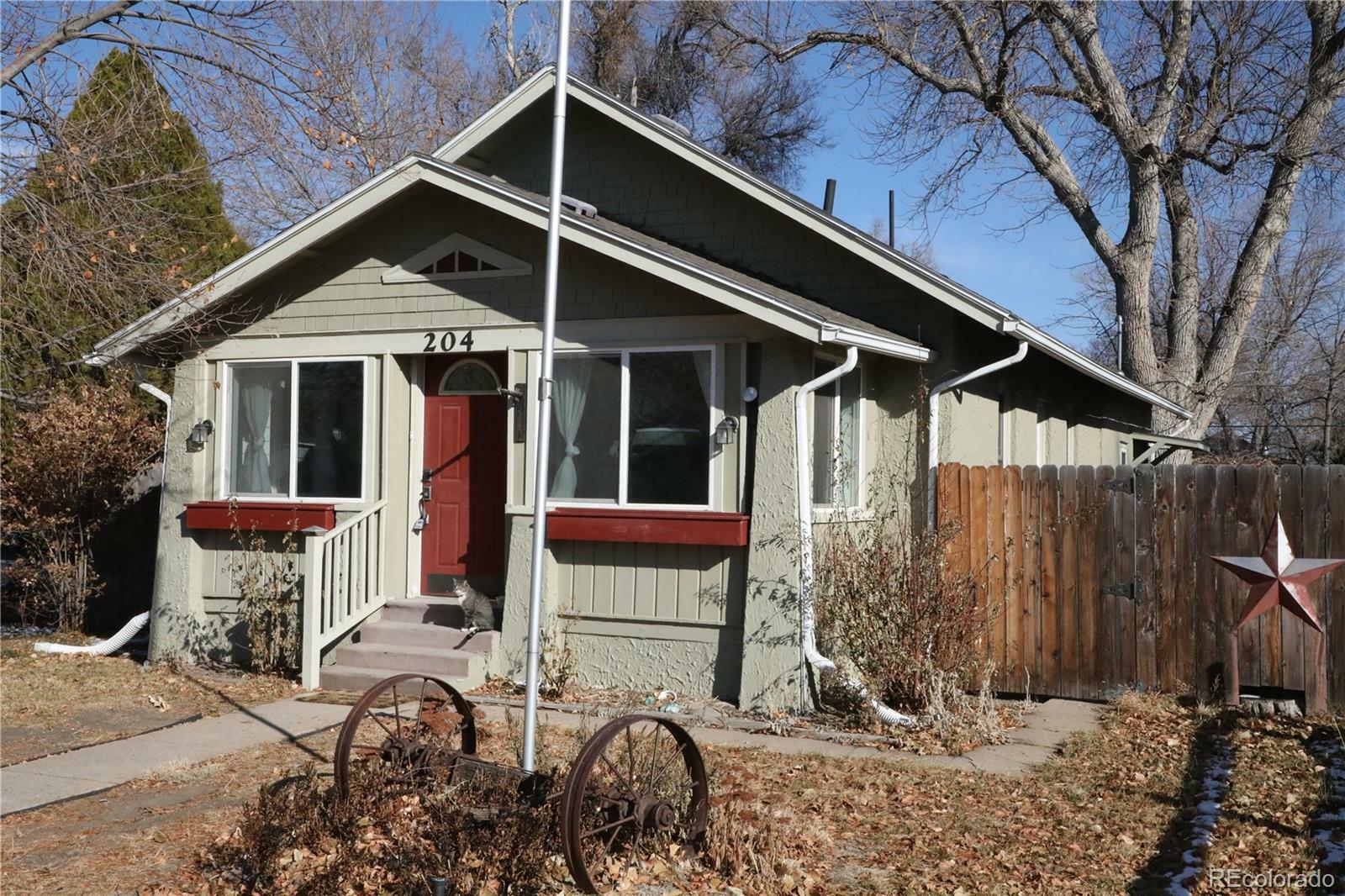 Property Photo:  204 Deuel Street  CO 80701 