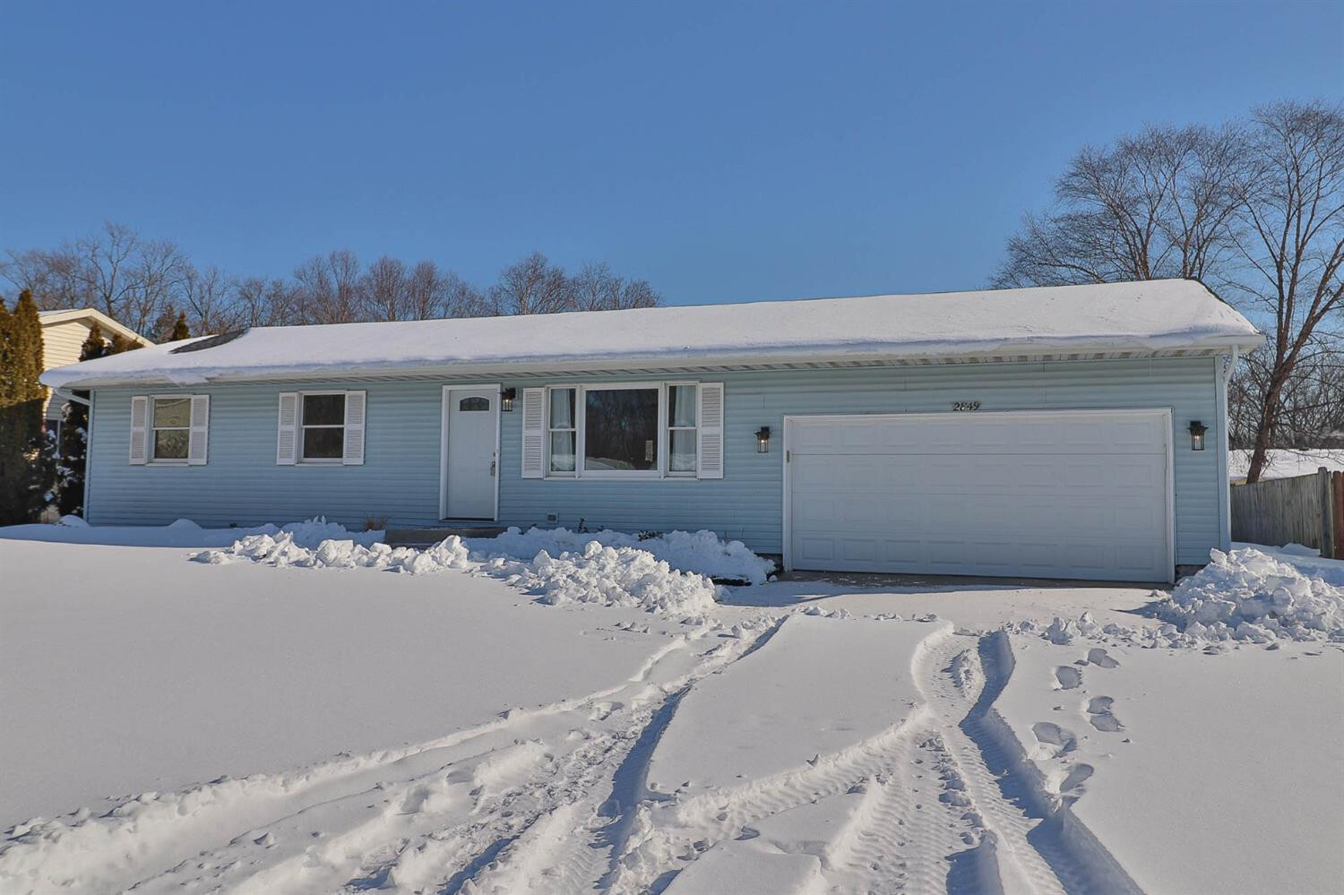Property Photo: 2849 Cooley Street IN 46368