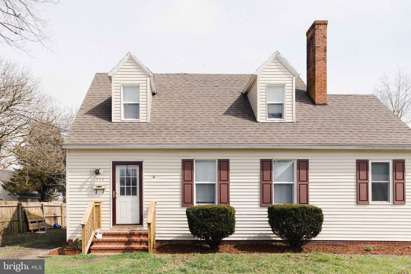 Property Photo: 503 Walnut Street MD 21851
