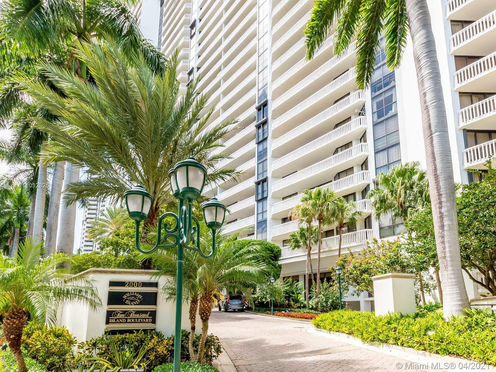 Property Photo: 2000 Island Blvd 710 FL 33160