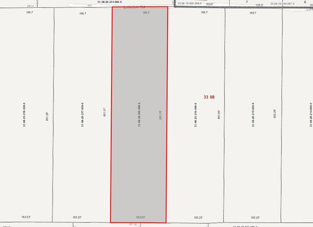 Property Photo:  Track E Lutterloh Road --  FL 32305 