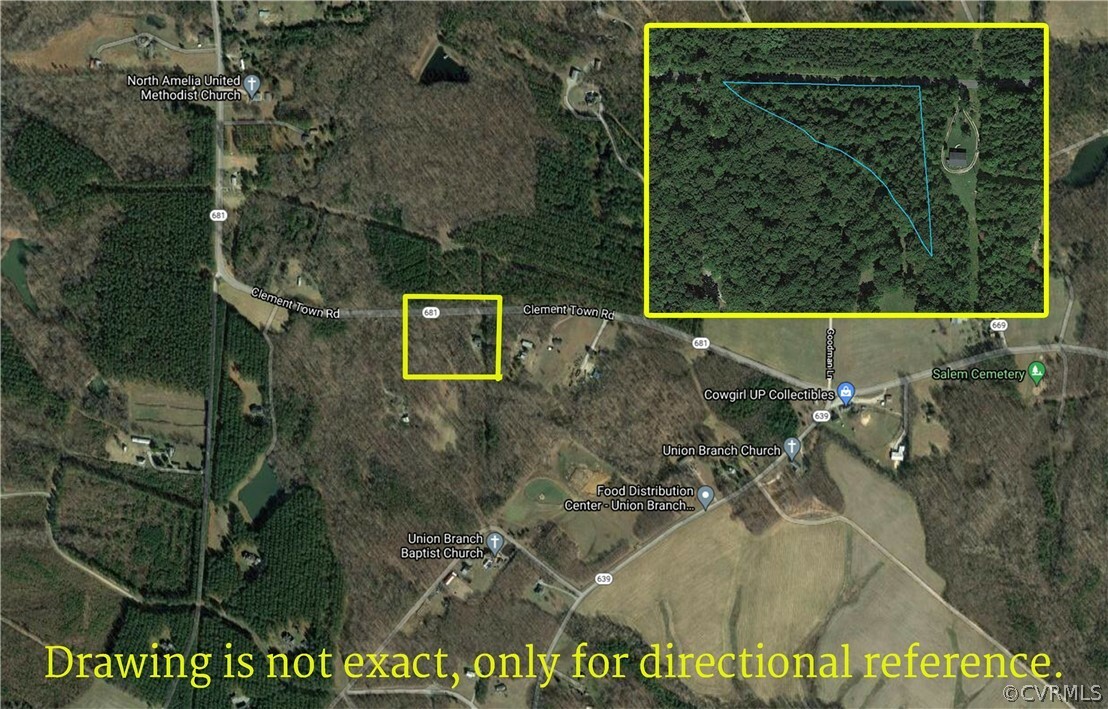 Property Photo:  2 Acres Clementown Road  VA 23002 