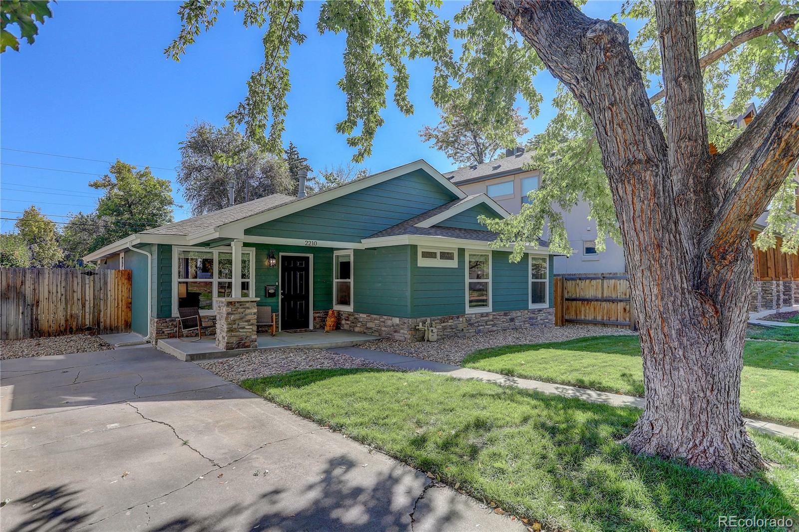 Property Photo: 2210 S Humboldt Street CO 80210