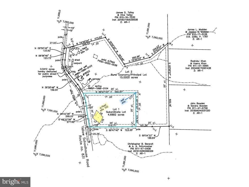 Property Photo: Lot 1 Yellow Schoolhouse Road VA 20141