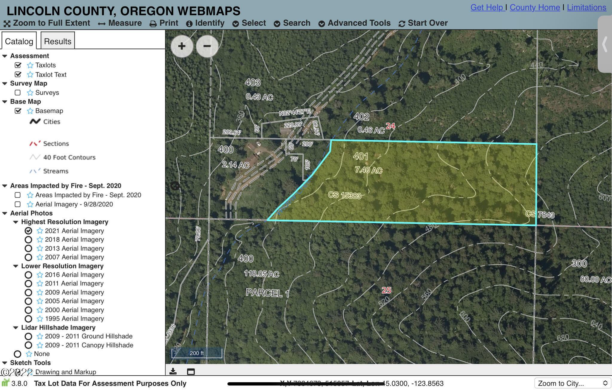 Property Photo: 460 N Widow Creek OR 97368