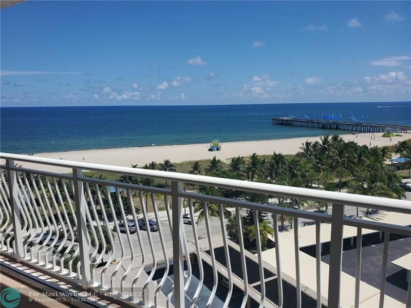 Property Photo:  328 N Ocean Blvd 907  FL 33062 