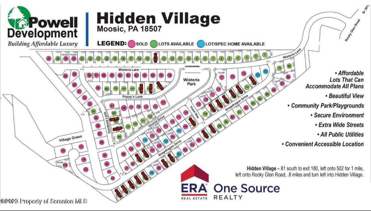 Property Photo:  Lot #69 Wisteria Lane  PA 18507 