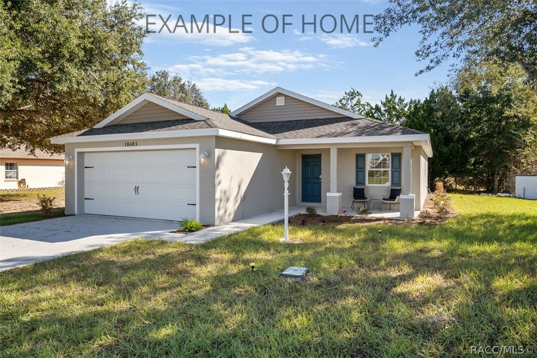 Property Photo:  10542 S Drew Bryant Circle  FL 34436 