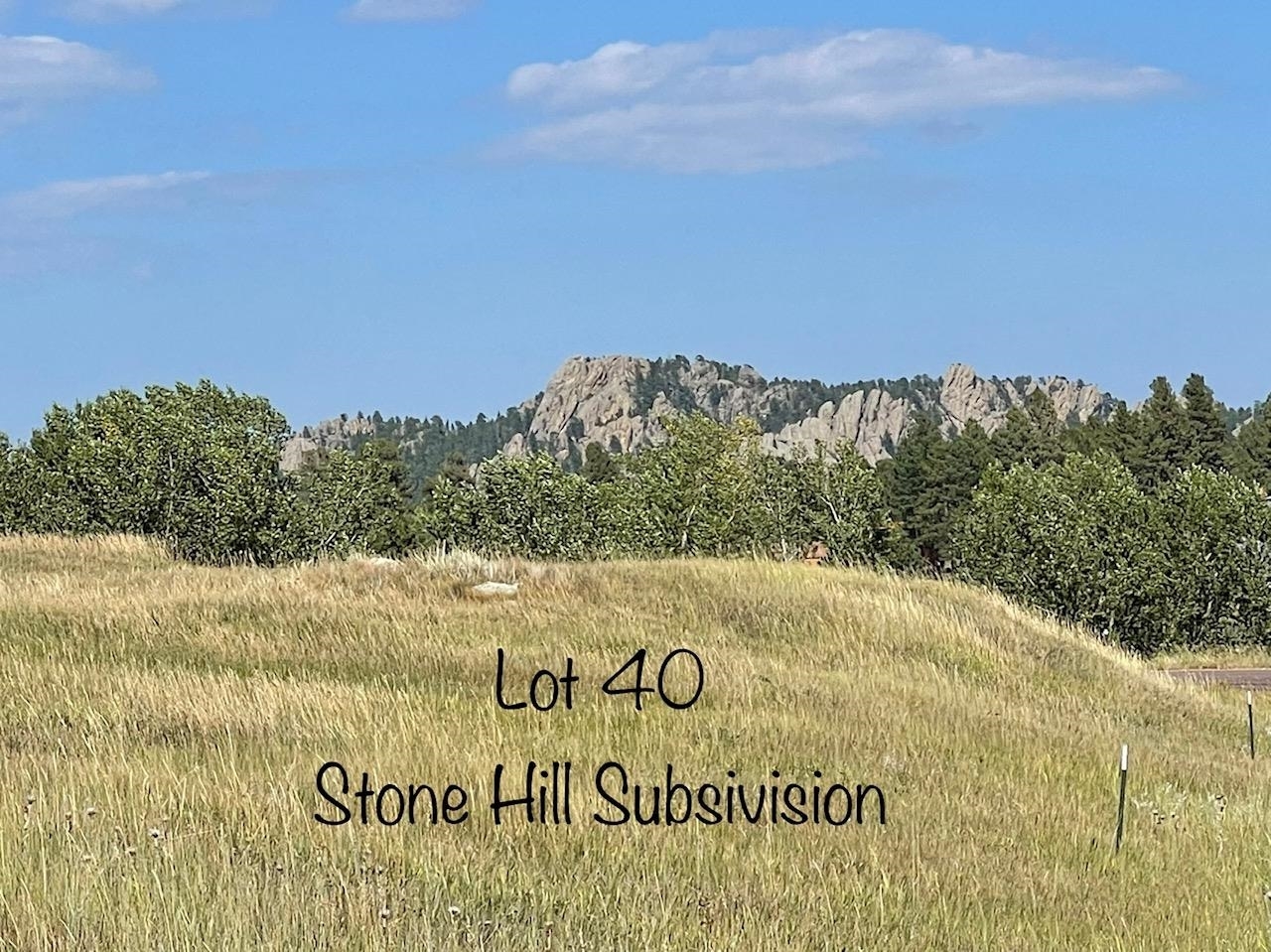 Lot 40 Stone Hill  Custer SD 57730 photo