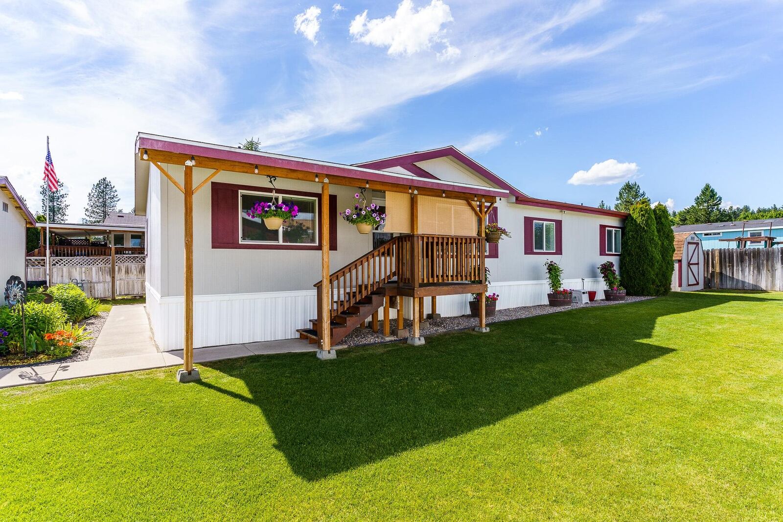 Property Photo: 3110 E Chattaroy Rd #101 WA 99003