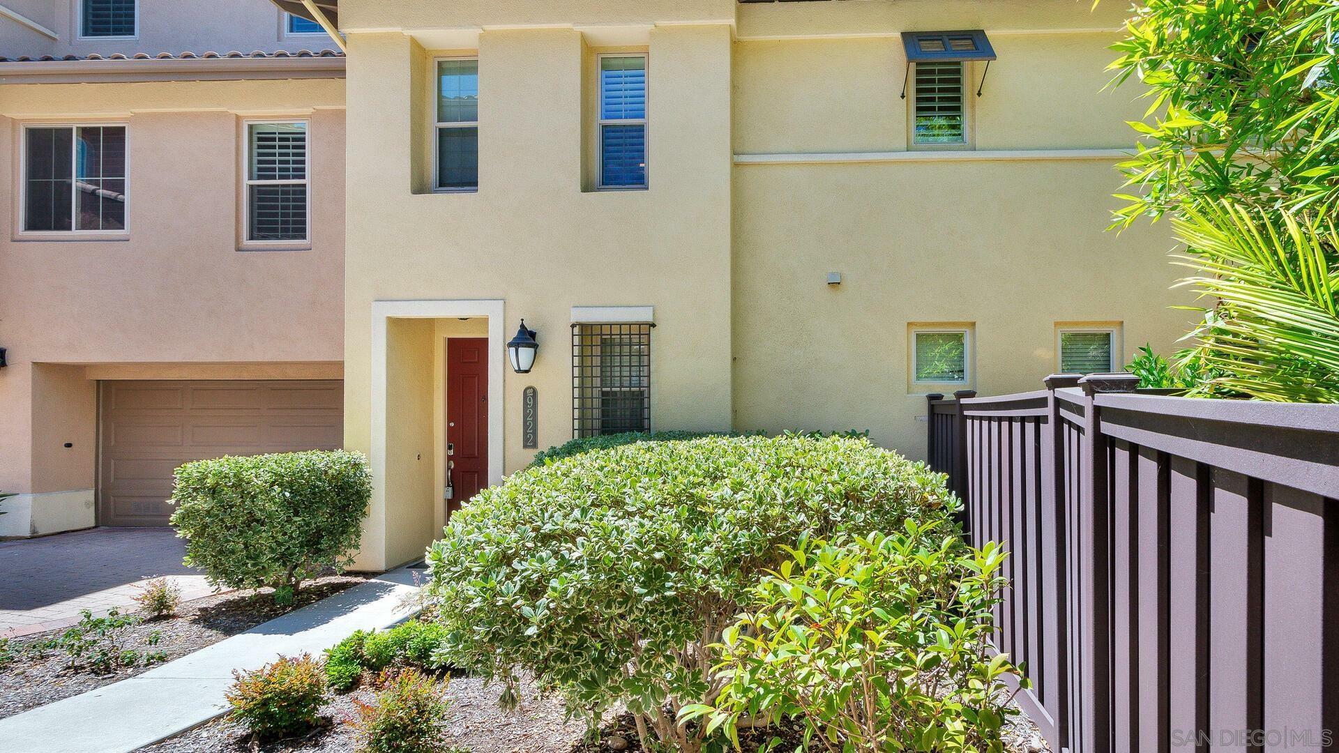 Property Photo:  9222 Piantino Way  CA 92108 