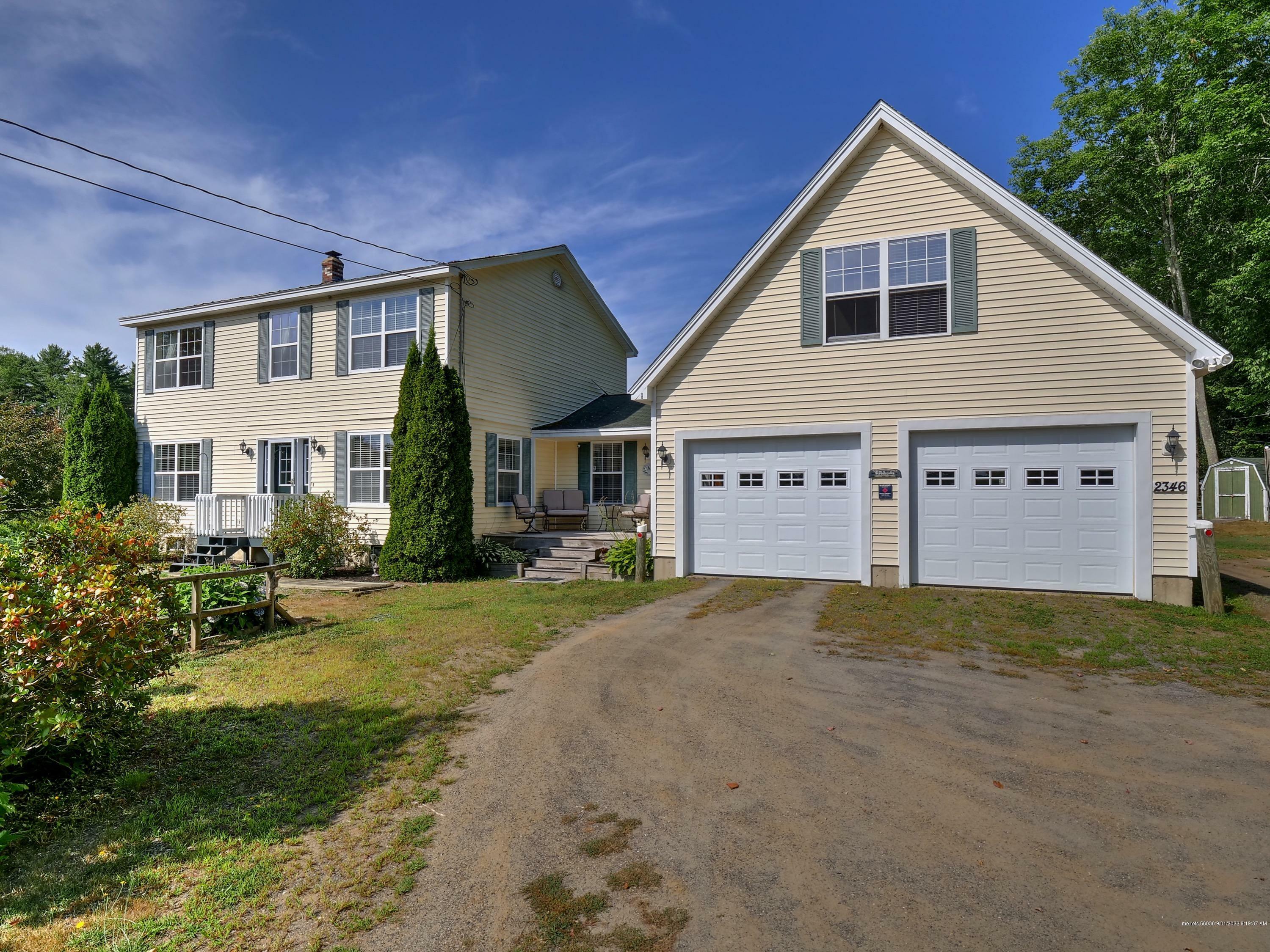 Property Photo:  2346 Winslows Mills Road  ME 04572 