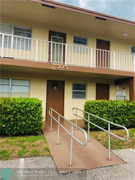 Property Photo:  7505 NW 4th Place 104  FL 33063 