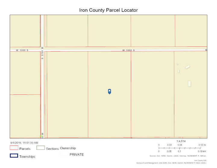 Property Photo:  19.37  Ac E Of South 5700 W  UT 84720