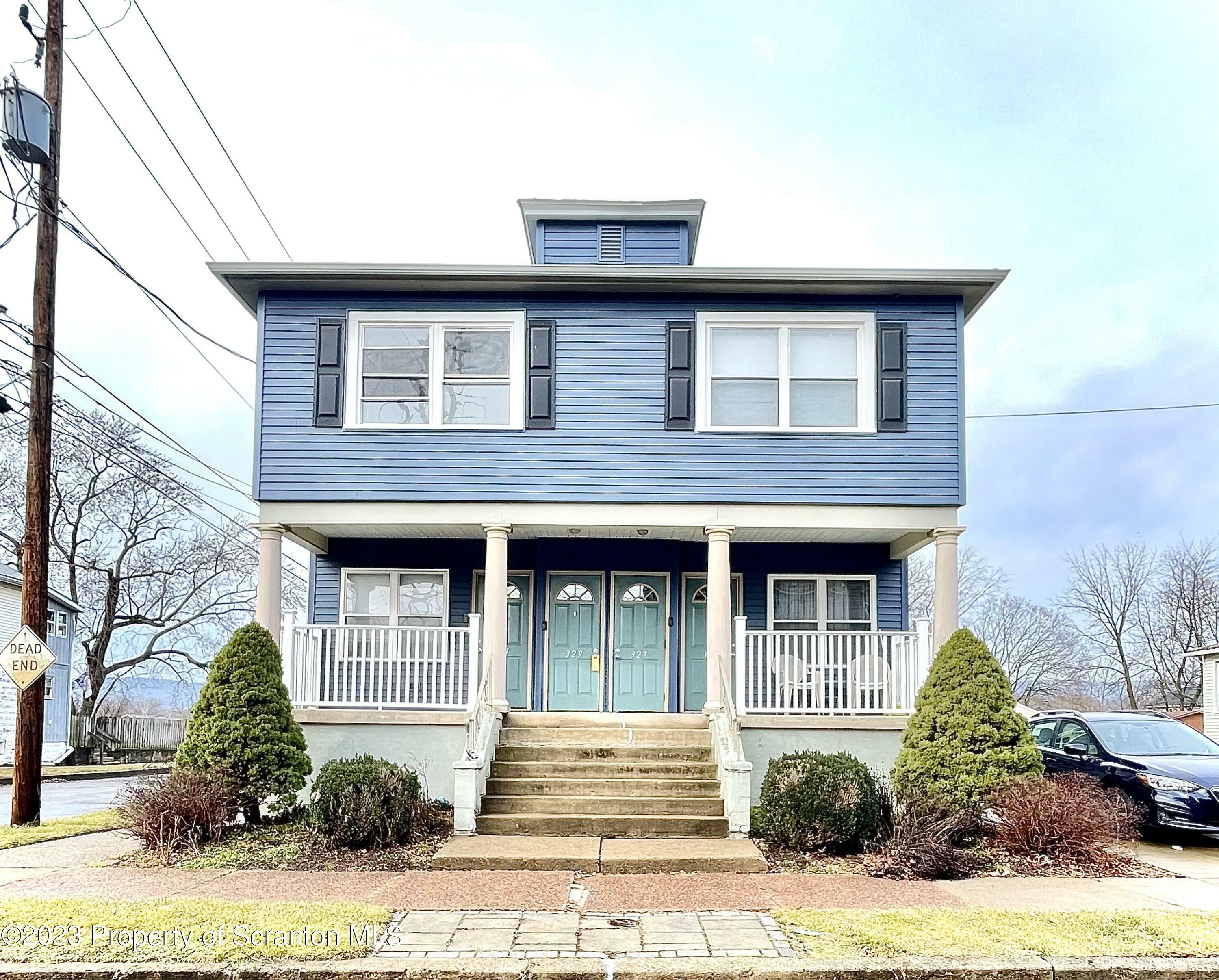 Property Photo:  329 Plymouth Avenue  PA 18702 