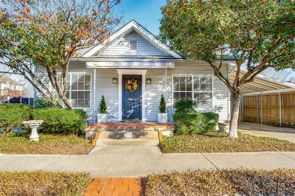 Property Photo: 2710 Concho Street TX 75206