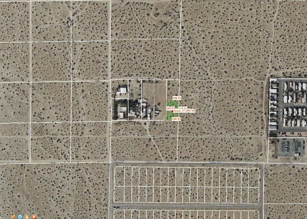 Property Photo: Lot 9 Camino Aventura CA 92240