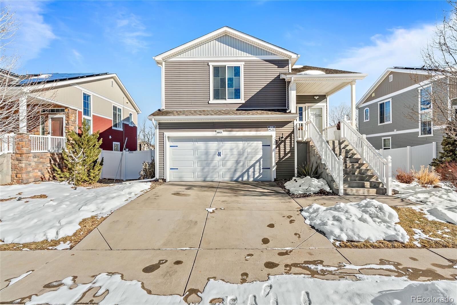 Property Photo: 18923 E 53rd Avenue CO 80249