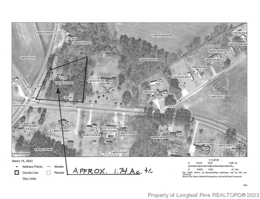 Property Photo:  1590 Union Chapel Road  NC 28372 