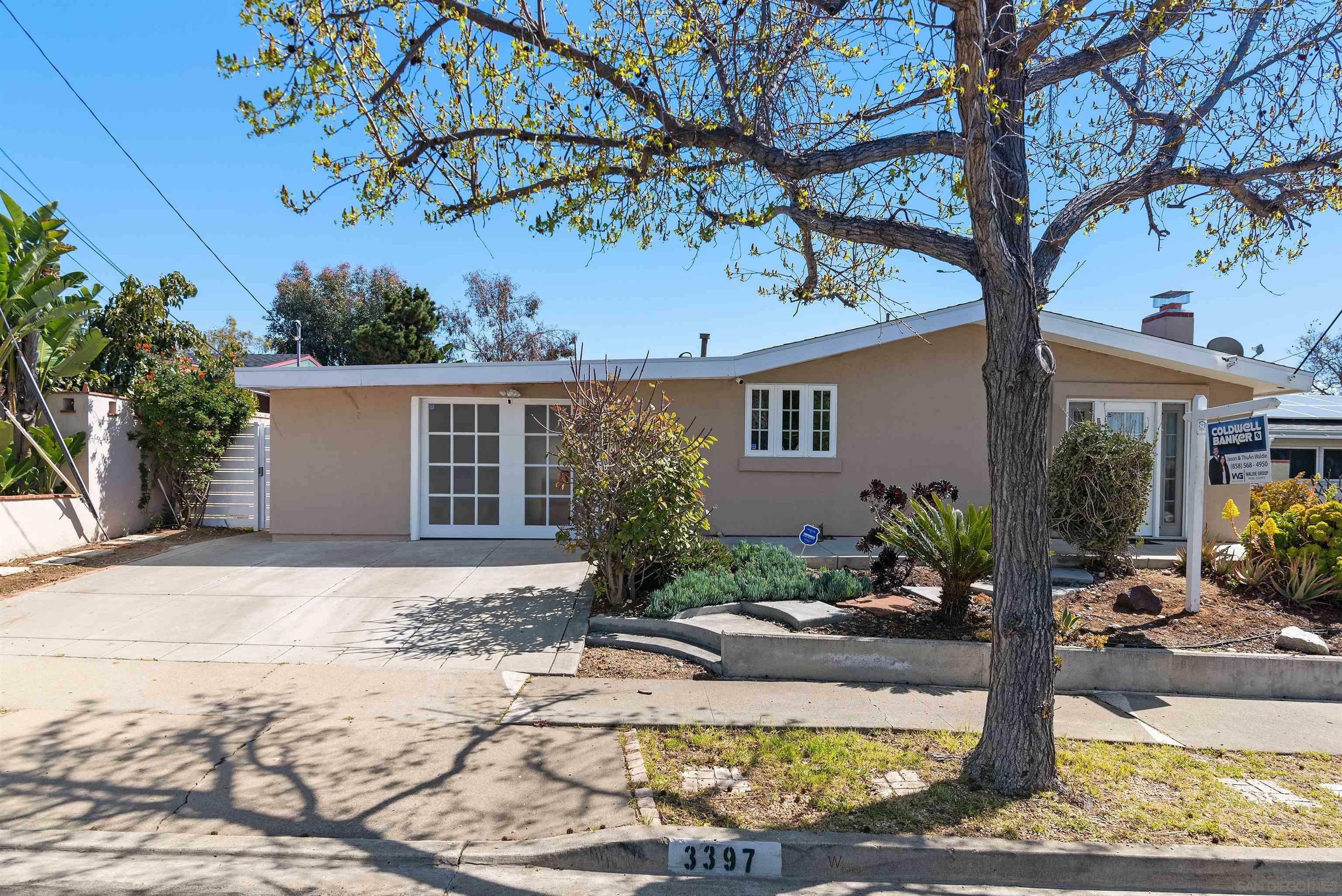 Property Photo: 3397 Dorchester Dr CA 92123