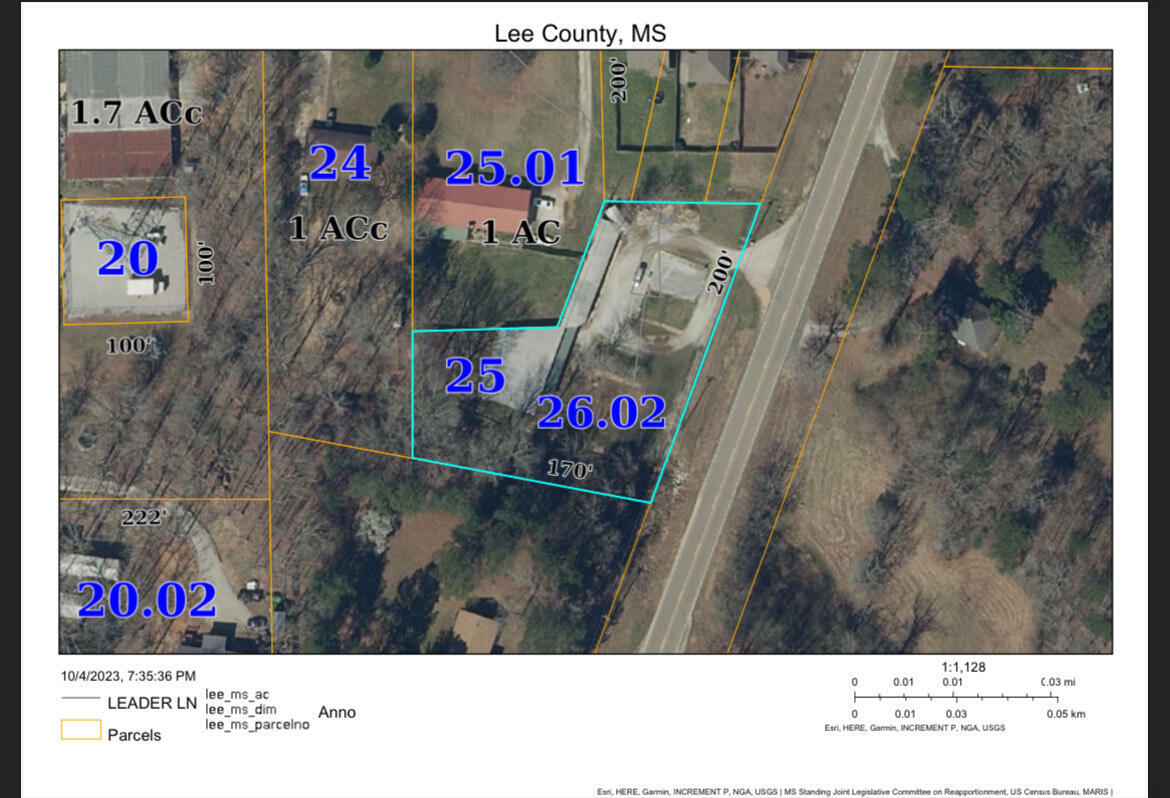 Property Photo: 1717 S 145 Hwy MS 38849