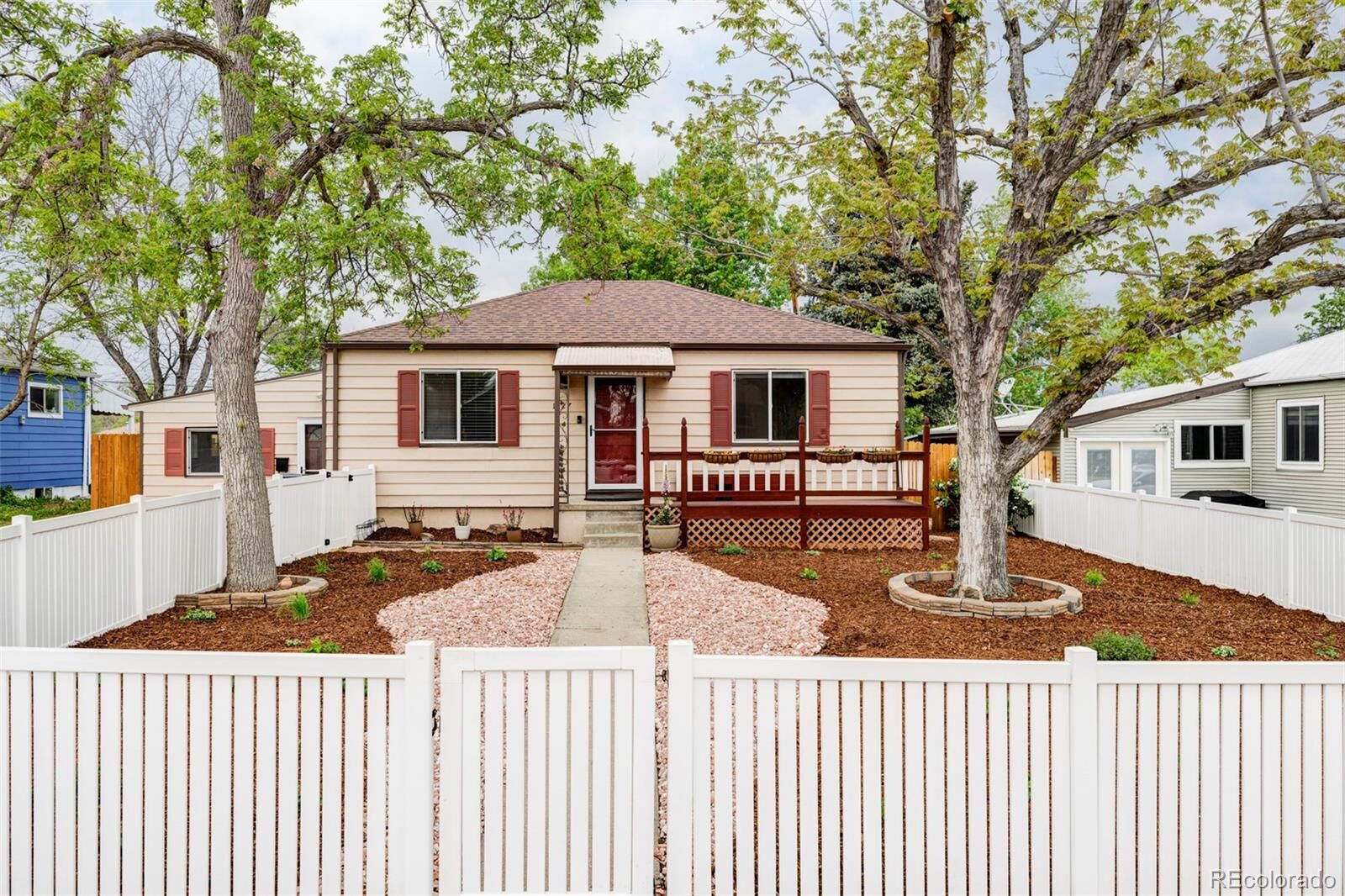 Property Photo: 1827 S Irving Street CO 80219