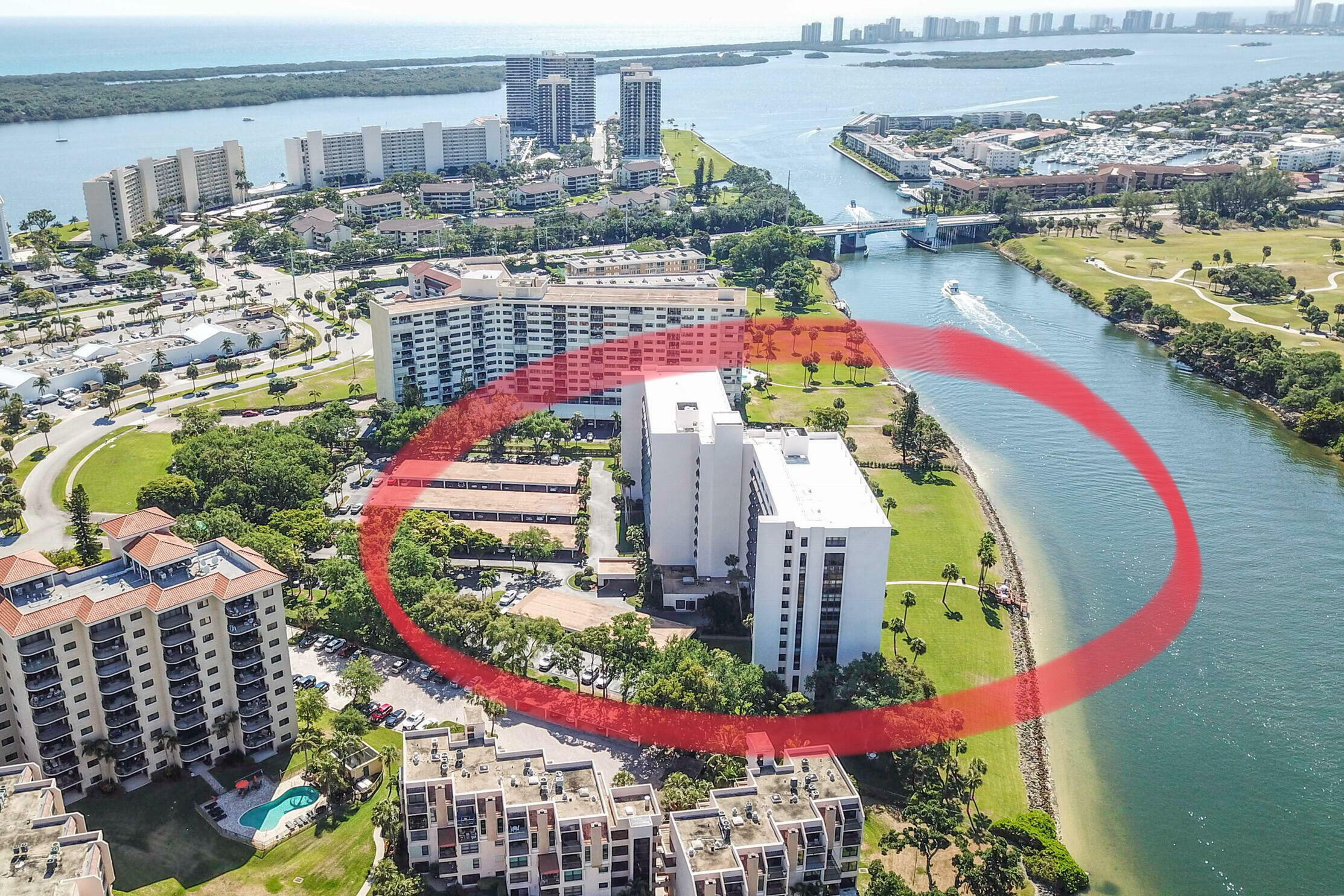 Property Photo: 356 Golfview Road 1005 FL 33408