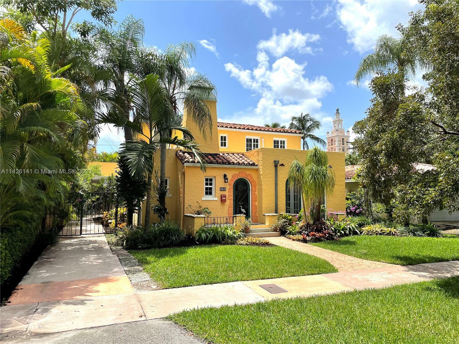 Property Photo: 1042 Catalonia Ave FL 33134