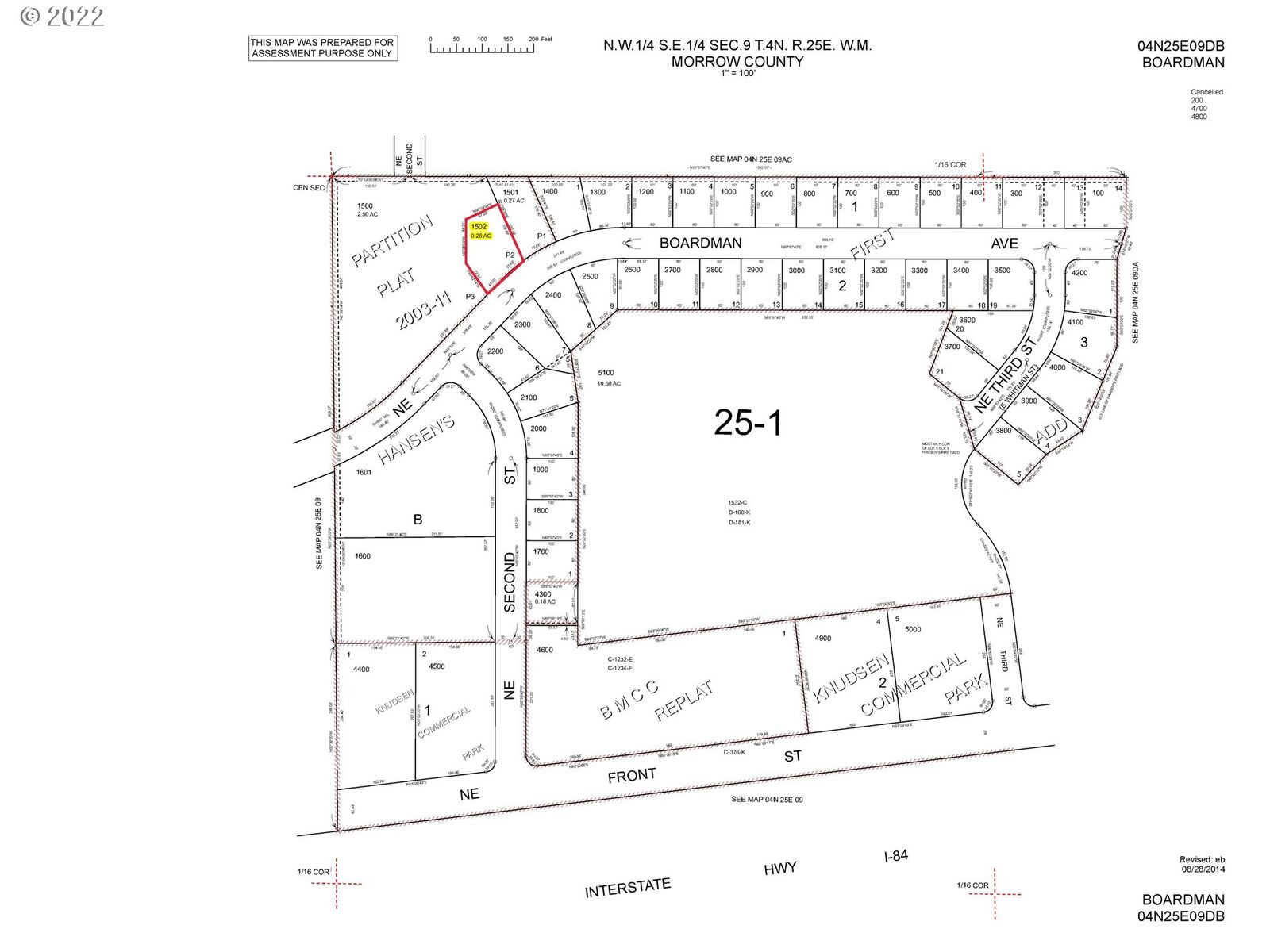 Property Photo: Tl 1502 NE Boardman Ave OR 97818