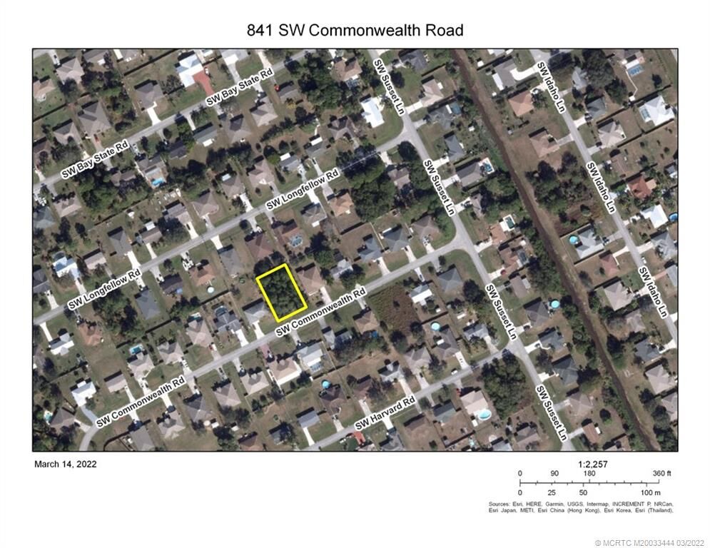 Property Photo: 841 SW Commonwealth Road FL 34953