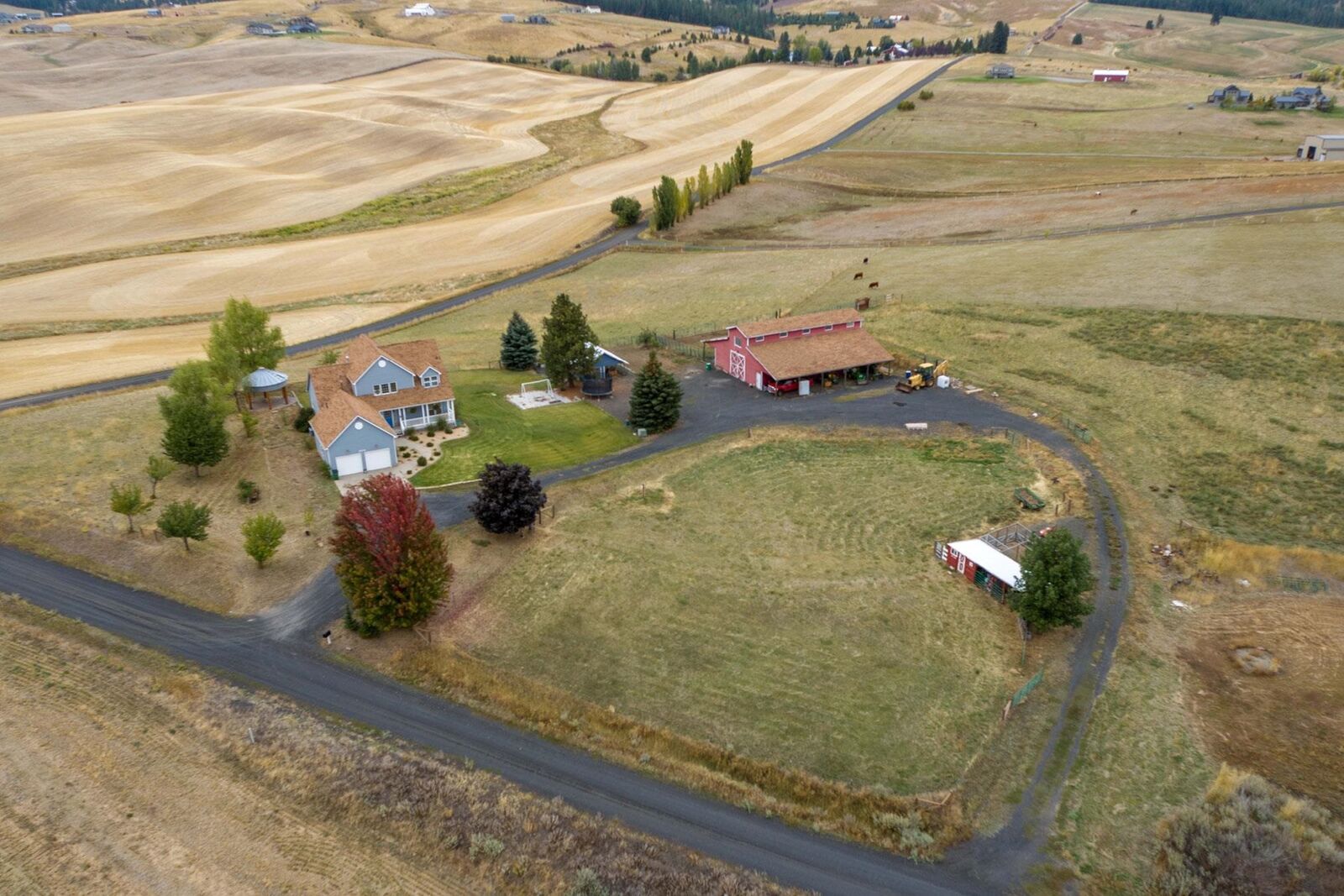 Property Photo:  9906 E Gibbs Rd  WA 99036 