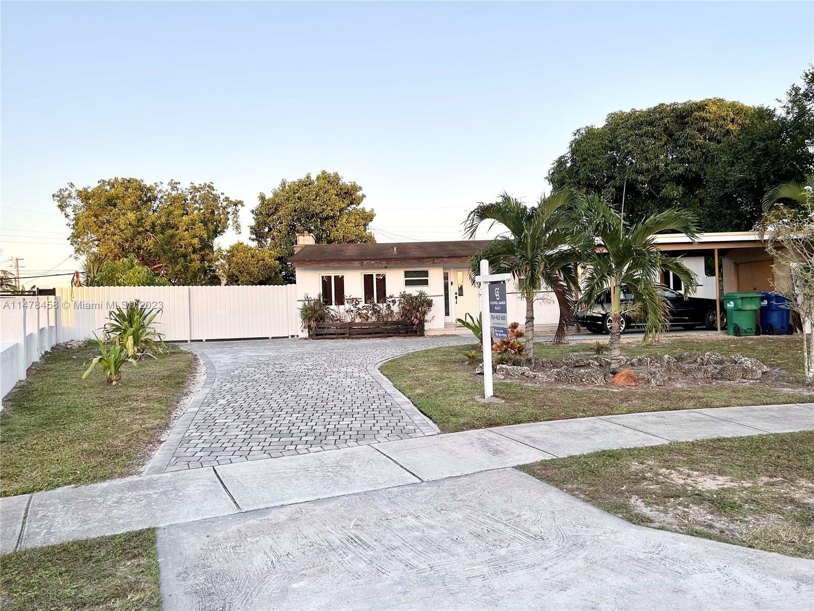 Property Photo: 19735 NW 5th Ct FL 33169