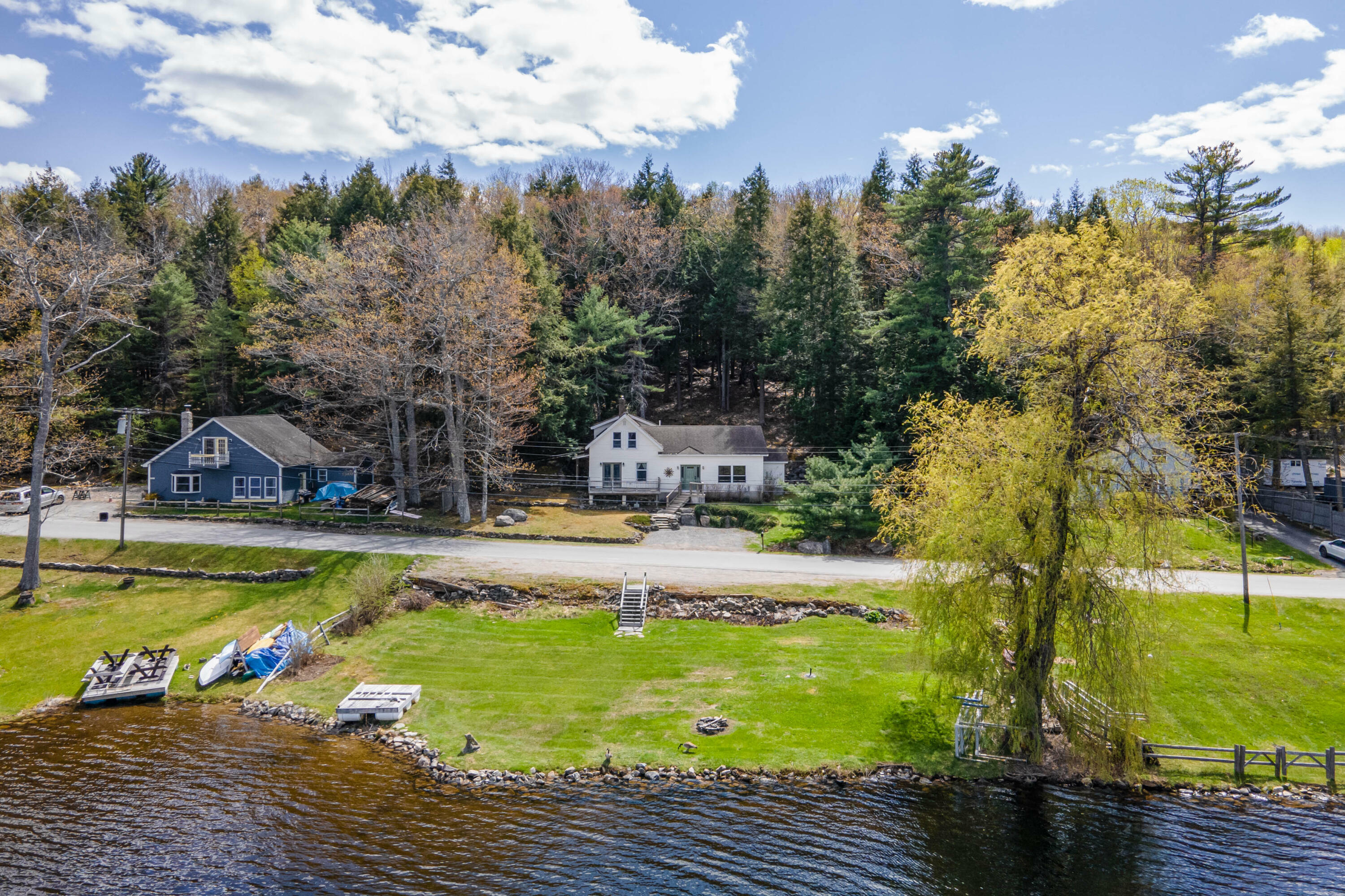 Property Photo: 951 Brewer Lake Road ME 04474