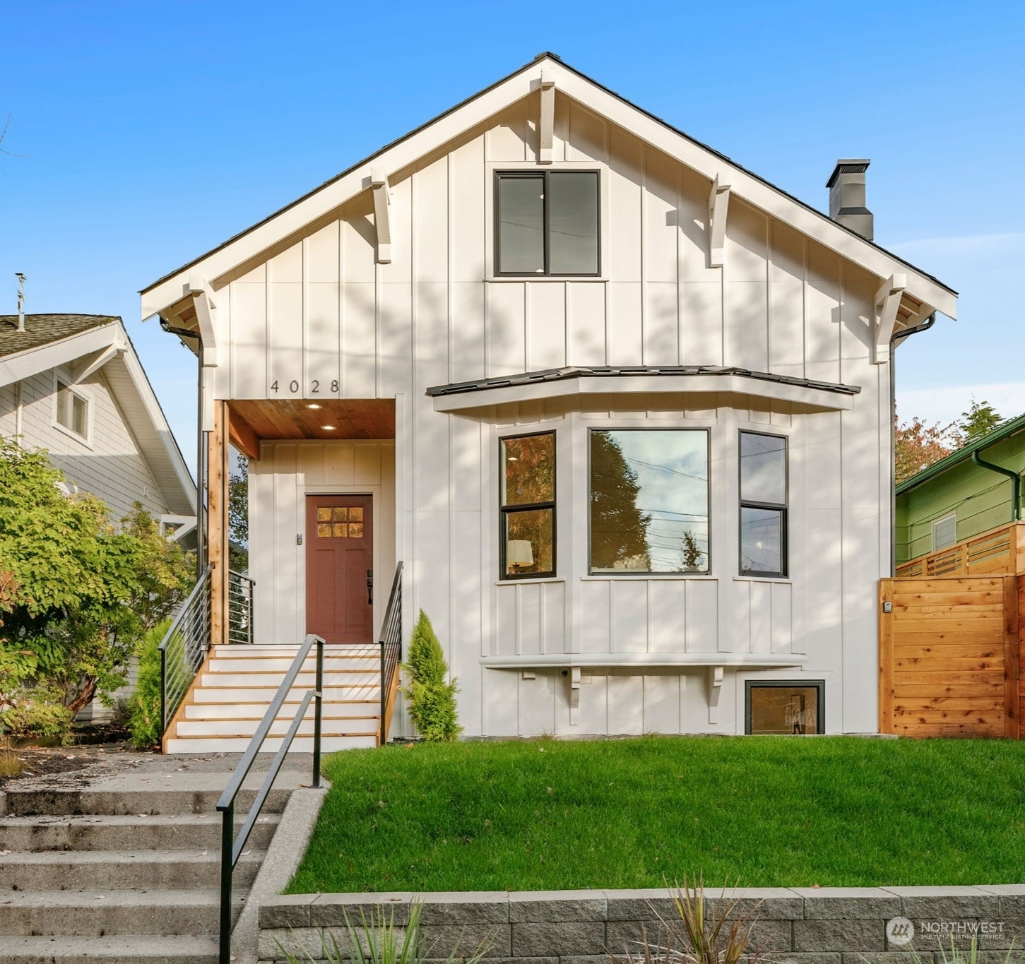 Property Photo:  4028 Densmore Avenue N  WA 98103 