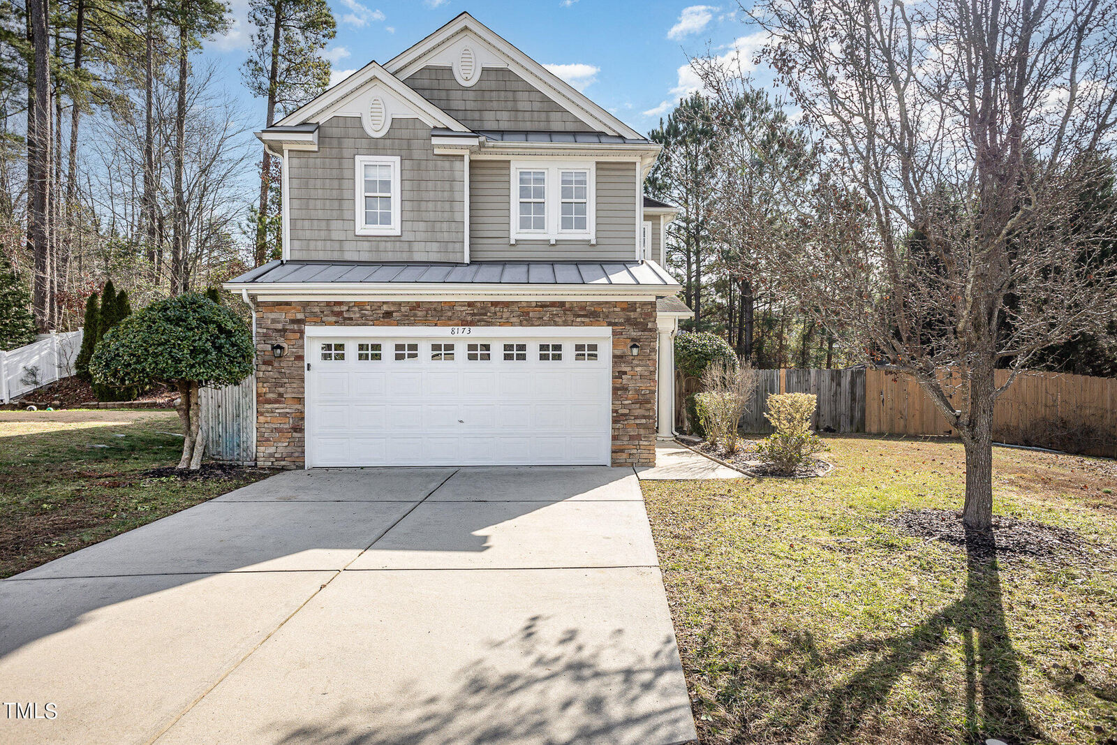 Property Photo: 8173 Cohosh Court NC 27616