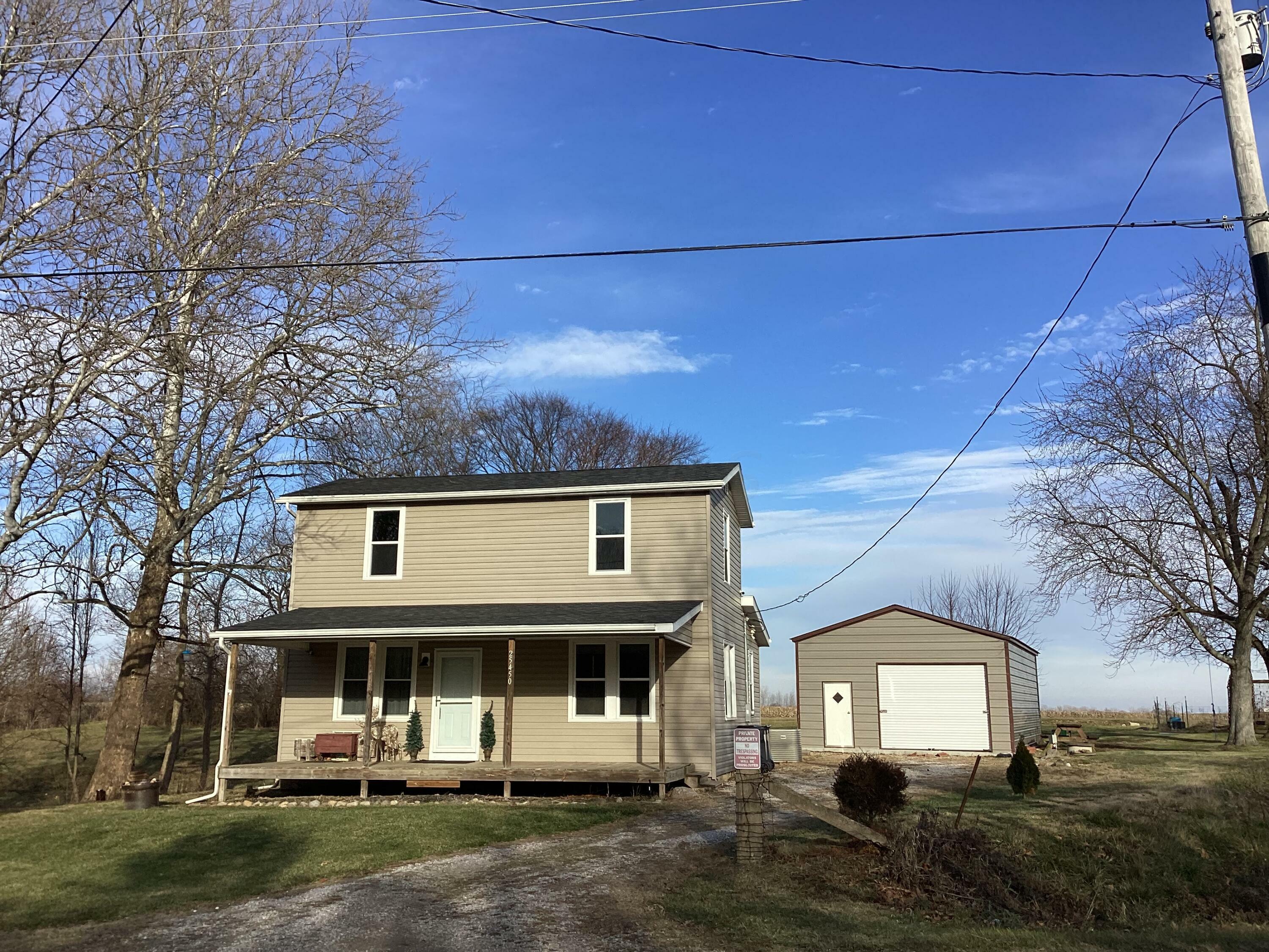 Property Photo:  25450 Chillicothe Pike  OH 43164 