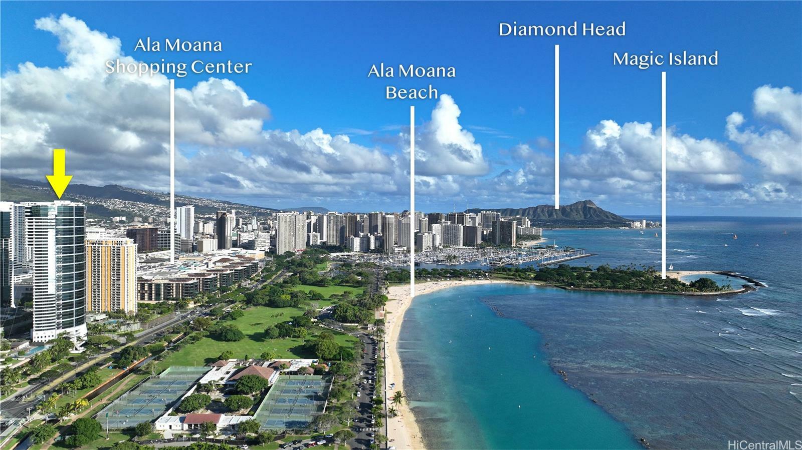 Property Photo:  1330 Ala Moana Boulevard 1204  HI 96814 