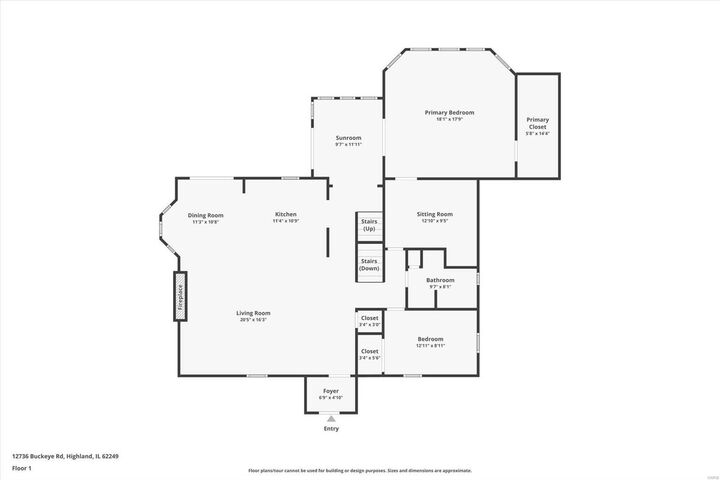 Home for sale in Highland 12736 Buckeye Road, Highland, IL 62249
