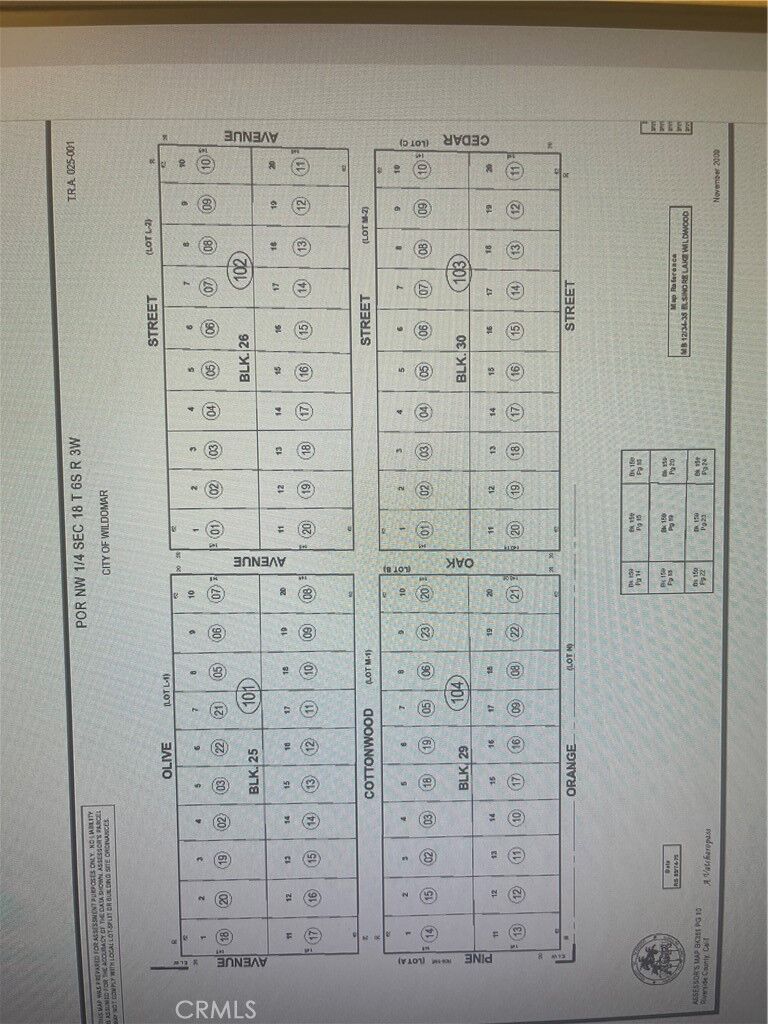 Property Photo:  0 Olive  CA 92584 